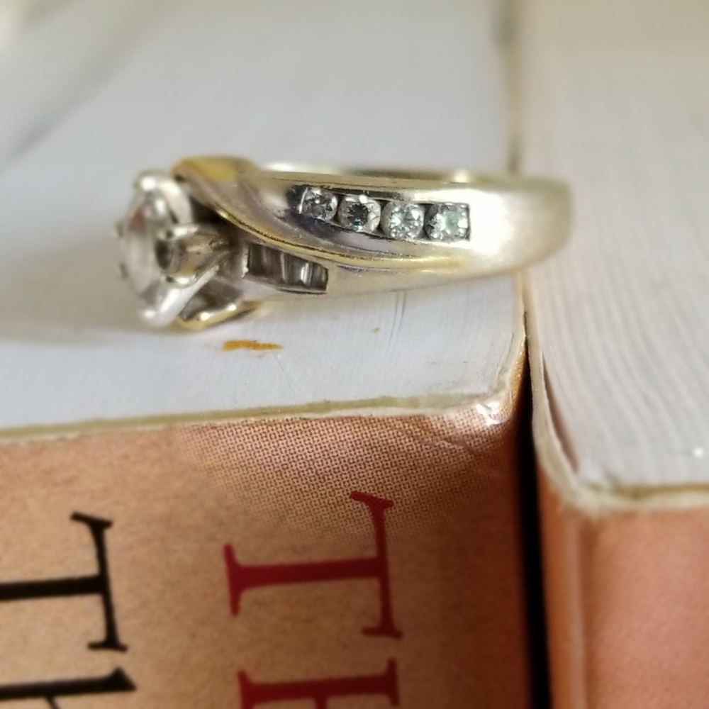 Leo Schachter LSC leo diamond vintage ring  14k - Picture 12 of 16